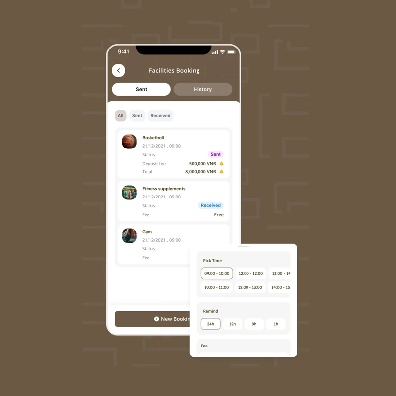 Highgate Connect application screen from the Twin portfolio