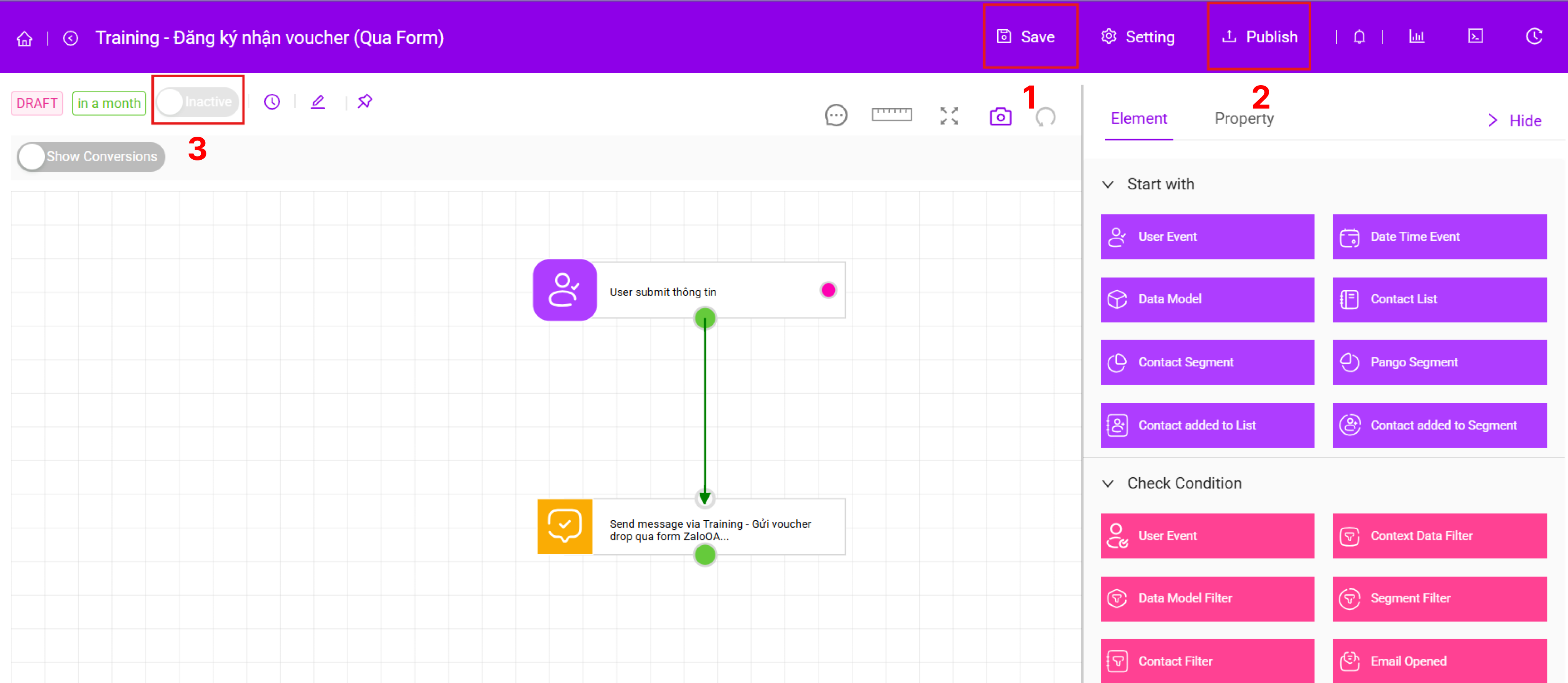 PangoCDP automation workflow documentation example