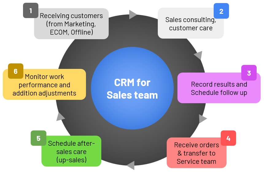 crm sales team